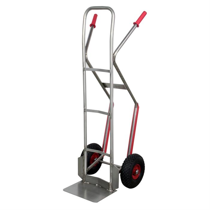 portacasse inox con scivolo