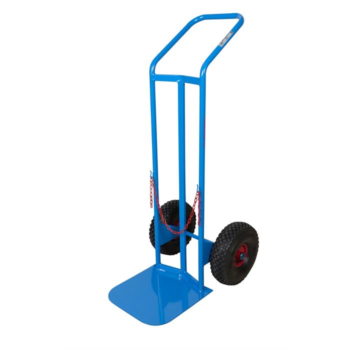 portabombole singolo con ruote pneumatiche ø 300