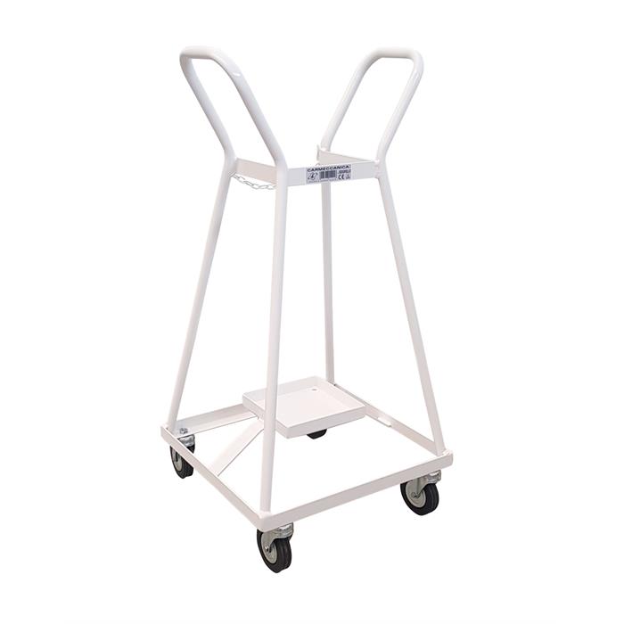 Portabombola 4 ruote gommate lt. 10/14