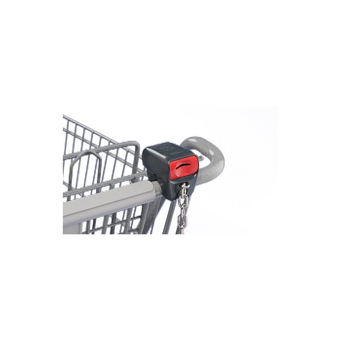 Lucchetto Riconsegnatore per Carrelli - Moneta 1 Euro