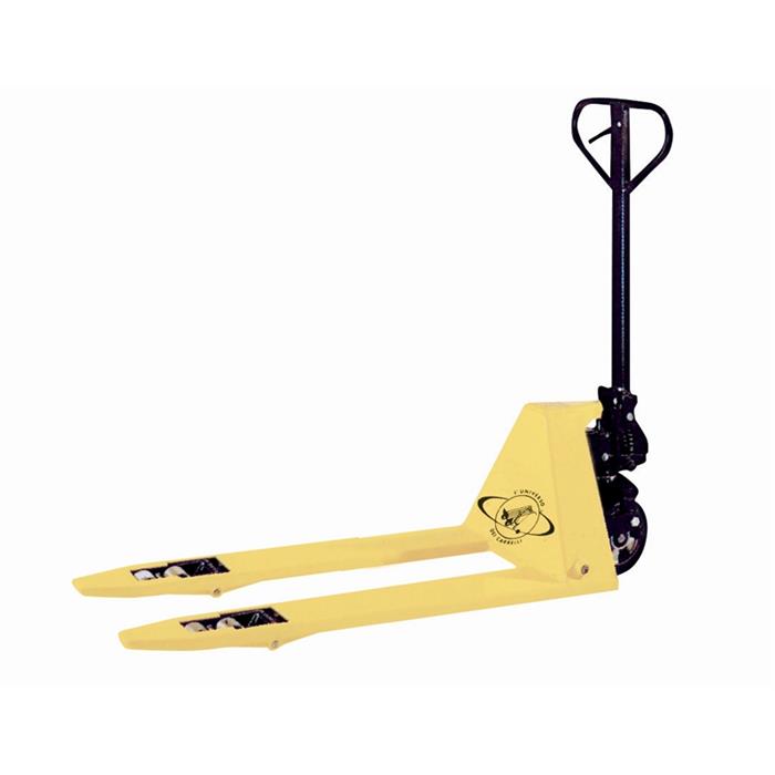 transpallet per pallets bassi, altezza dal suolo mm 51